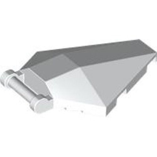 Cockpit 4x5x1 with 3.2 Shaft Number 1 White