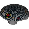 Slide Shoe Round 2x2 Number 11 Dark Stone Grey