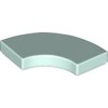 Tile 2x2 with Bow Aqua