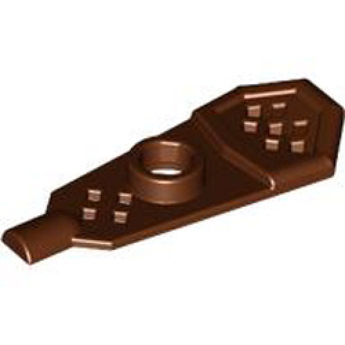 Snowshoes for Mini Figure Reddish Brown