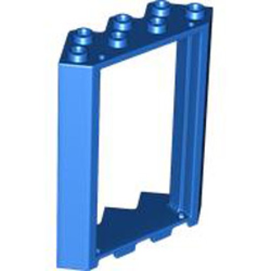 Wall 4x4x6 45 Degree Number 1 Bright Blue