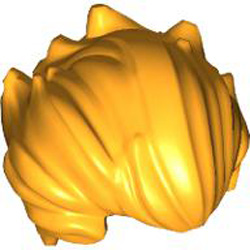 Mini Wig Number 130 Flame Yellowish Orange