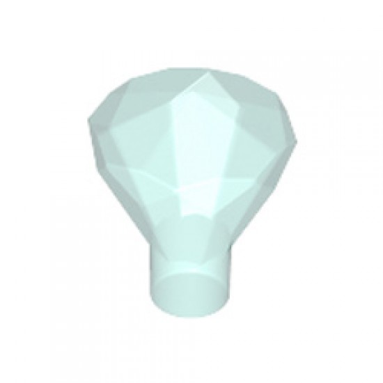 Diamond with Stick Transparent Light Blue