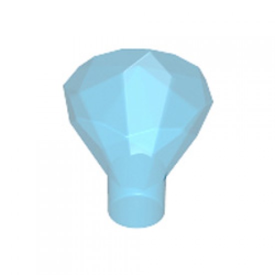 Diamond with Stick Transparent Blue