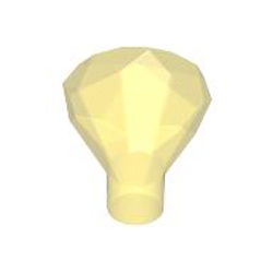 Diamond with Stick Transparent Yellow