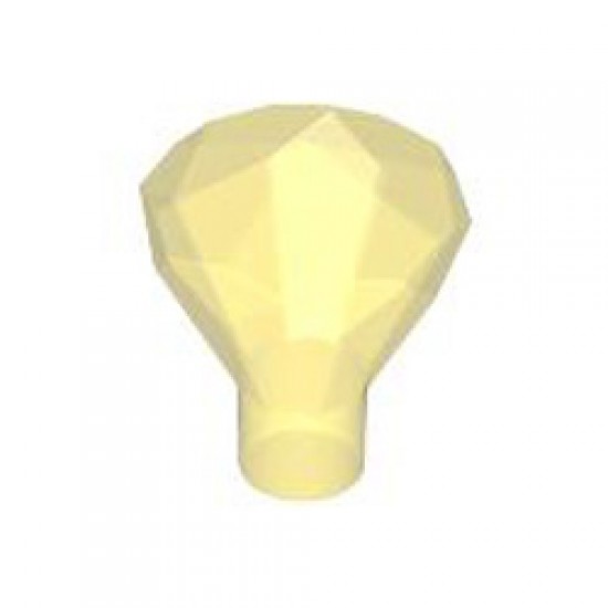 Diamond with Stick Transparent Yellow