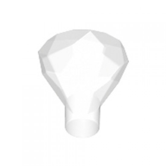 Diamond with Stick Transparent White (Clear)