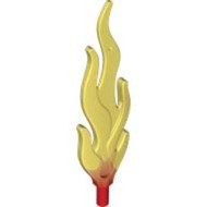 Flame 7M Shaft Diameter 3.2 Transparent Red with Transparent Yellow End