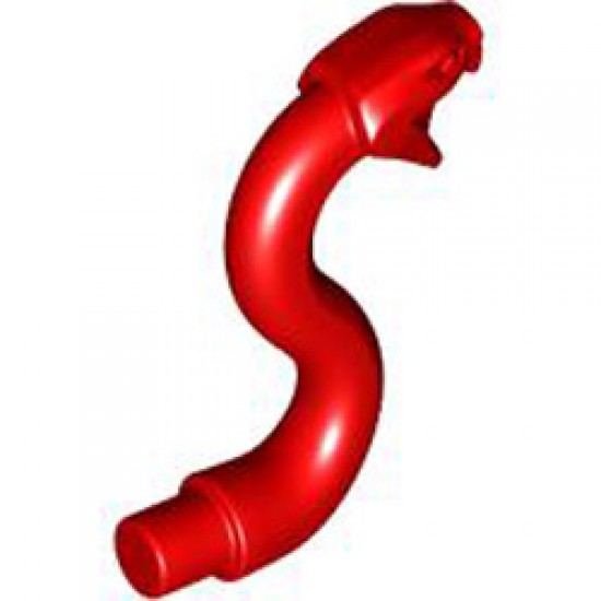 Snake with 3.2 Shaft Number 1 Bright Red