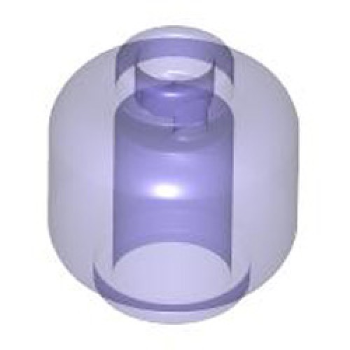Mini Head Transparent Bright Violet