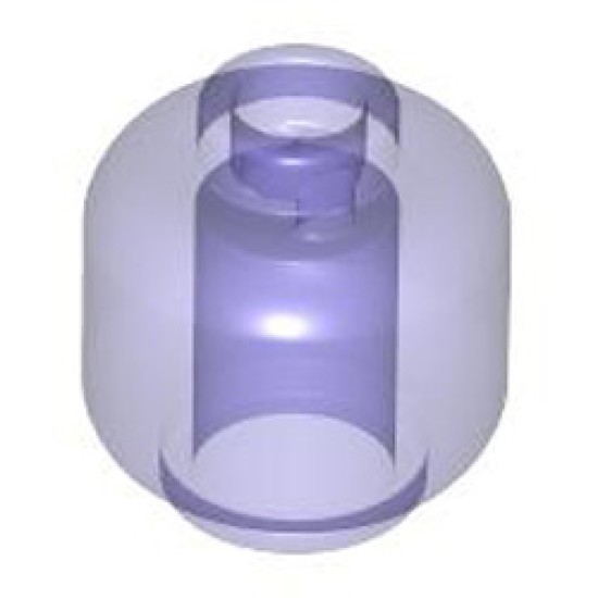 Mini Head Transparent Bright Violet