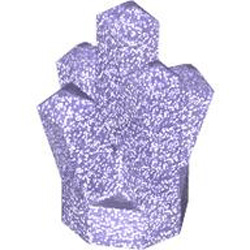 Rock Crystal Transparent Bright Violet Opalescence