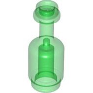 Bottle 1x1x2 Transparent Green