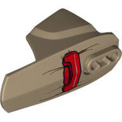 Shell A 6M with Ball Snap Diameter 10.2 Number 21 Sand Yellow