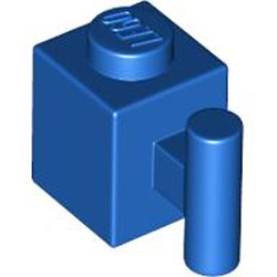Brick 1x1 with Handle Bright Blue
