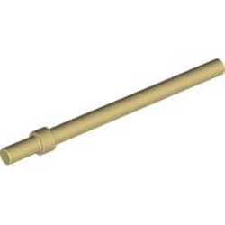 Stick 6M with Flange Brick Yellow