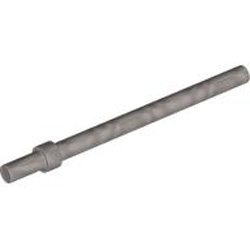 Stick 6M with Flange Silver Metallic
