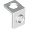 Mini Figure Back Plate with Knob White