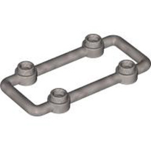 Lattice 3x6 Module with Knobs Silver Metallic