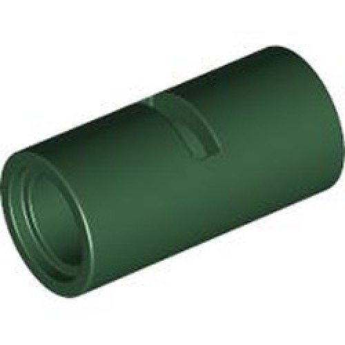 Tube with Double 4.85 Hole Earth Green
