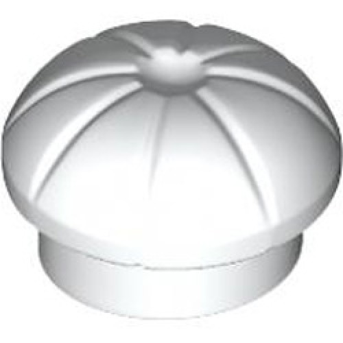 Mini Baker's Hat White