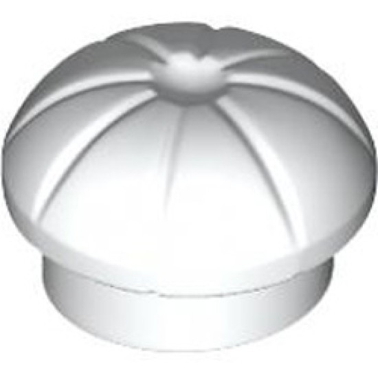 Mini Baker's Hat White