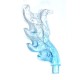 Wing Fire with Shaft Diameter 3.2MM / 4MM Transparent Light Blue