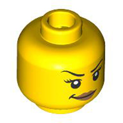 Mini Head Number 2113 Bright Yellow