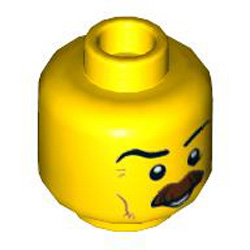 Mini Head Number 2140 Bright Yellow