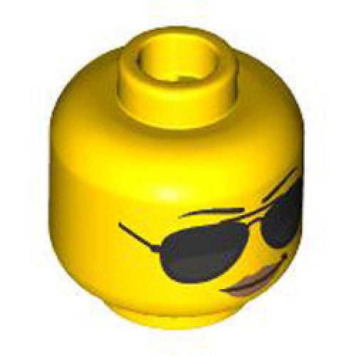 Mini Head Number 2141 Bright Yellow