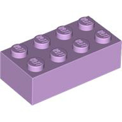 Brick 2x4 Lavender