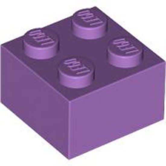 Brick 2x2 Medium Lavender