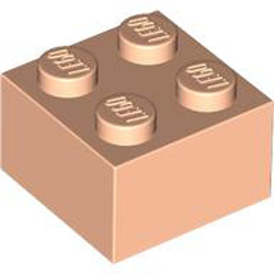 Brick 2x2 Light Nougat