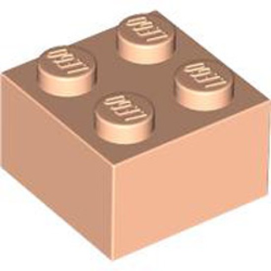 Brick 2x2 Light Nougat