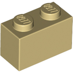 Brick 1x2 Brick Yellow