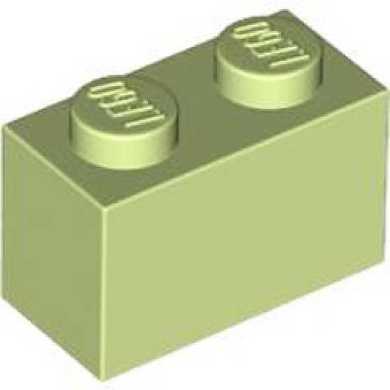 Brick 1x2 Spring Yellowish Green