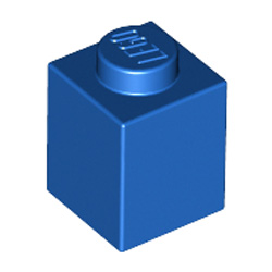 Brick 1x1 Bright Blue Brick 1x1 Bright Blue