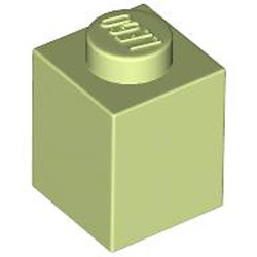 Brick 1x1 Spring Yellowish Green