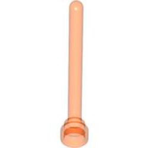 Whip Aerial Round Top Transparent Fluorescent Reddish Orange