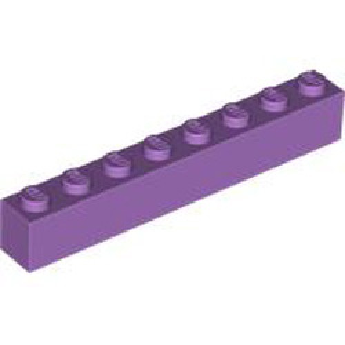 Brick 1x8 Medium Lavender