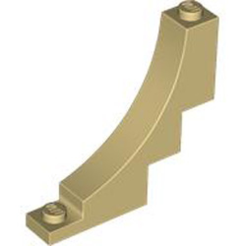 Brick with Bow 1x5x4 Inverted Brick Yellow