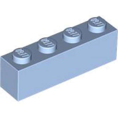 Brick 1x4 Light Royal Blue