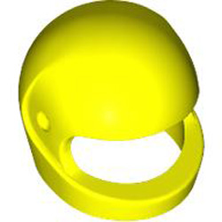 Mini Crash Helmet Vibrant Yellow
