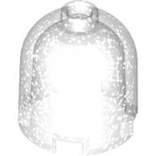 Glass Case Transparent with Glitter