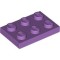Plate 2x3 Medium Lavender