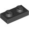 Plate 1x2 Black