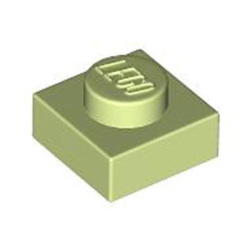 Plate 1x1 Spring Yellowish Green