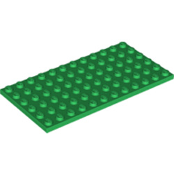 Plate 6x12 Dark Green Plate 6x12 Dark Green