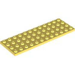 Plate 4x12 Cool Yellow
