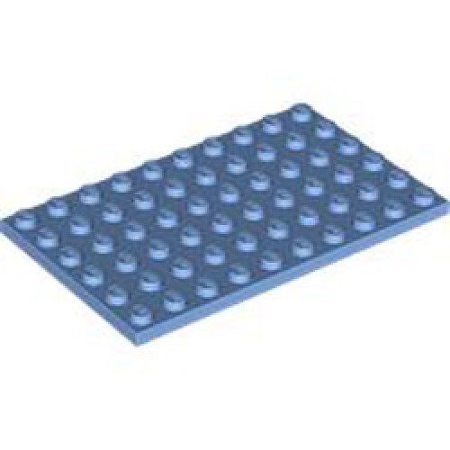Plate 6x10 Medium Blue